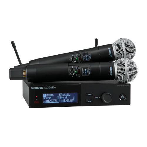 SHURE SLXD24D+/58无线麦克风